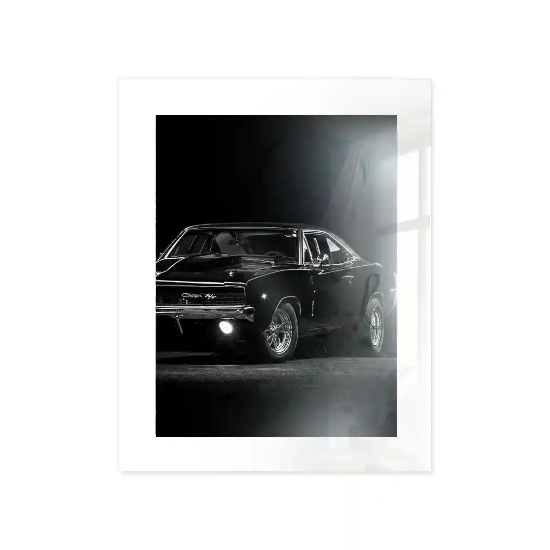 Cuadro Póster Dodge Charger R/T | Decoración de Coches