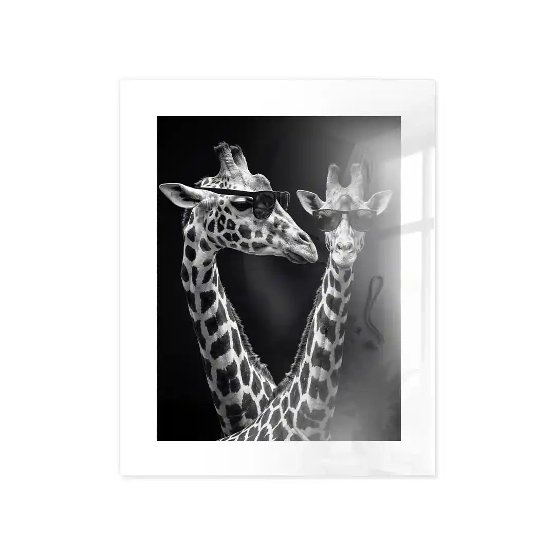 Cuadro Póster Jirafas | Decoración Elegante