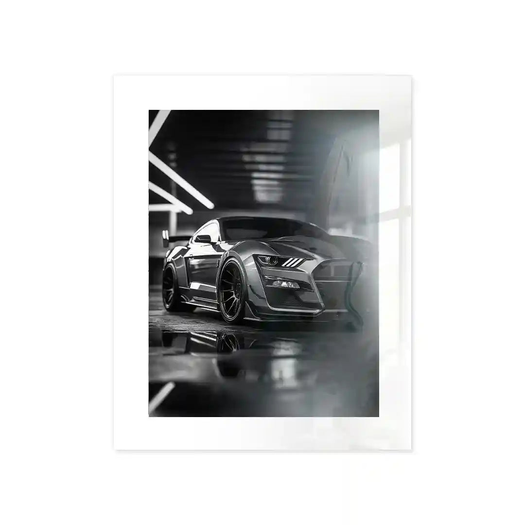 Cuadro Póster Ford Mustang Shelby GT500 | Decoración de Coches