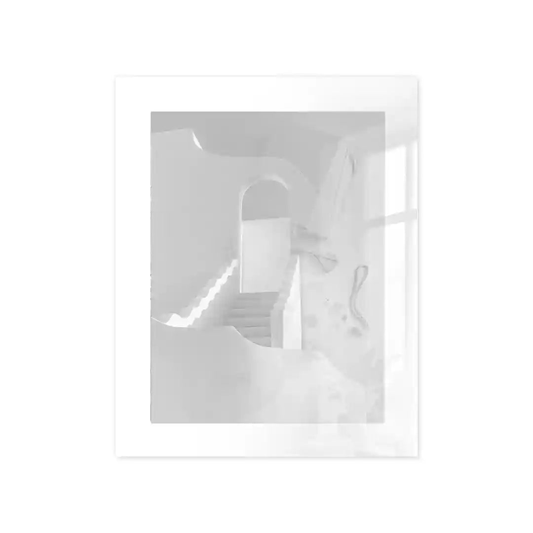 Cuadro Escalera Blanca | Arquitectura Serena