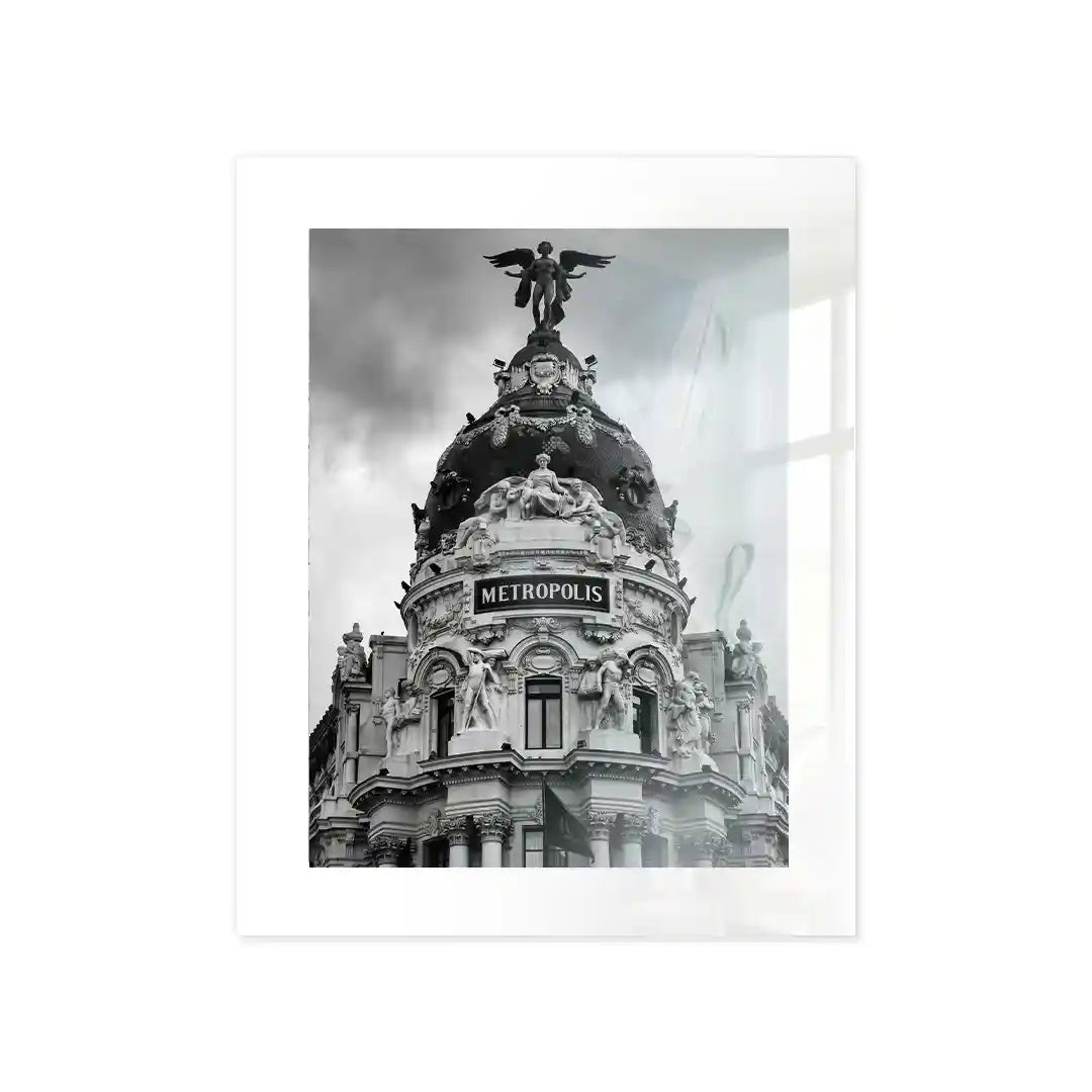 Cuadro Póster Madrid Metrópolis | Decoración Urbana