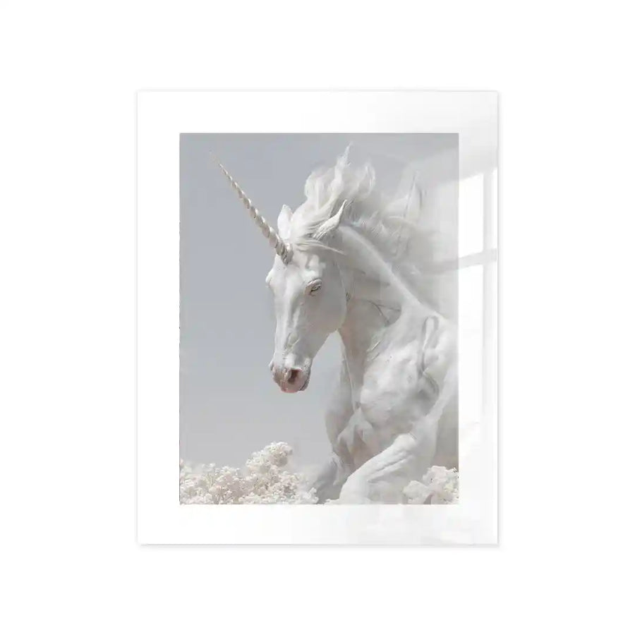 Cuadro Unicornio Blanco | Fuerza Mágica