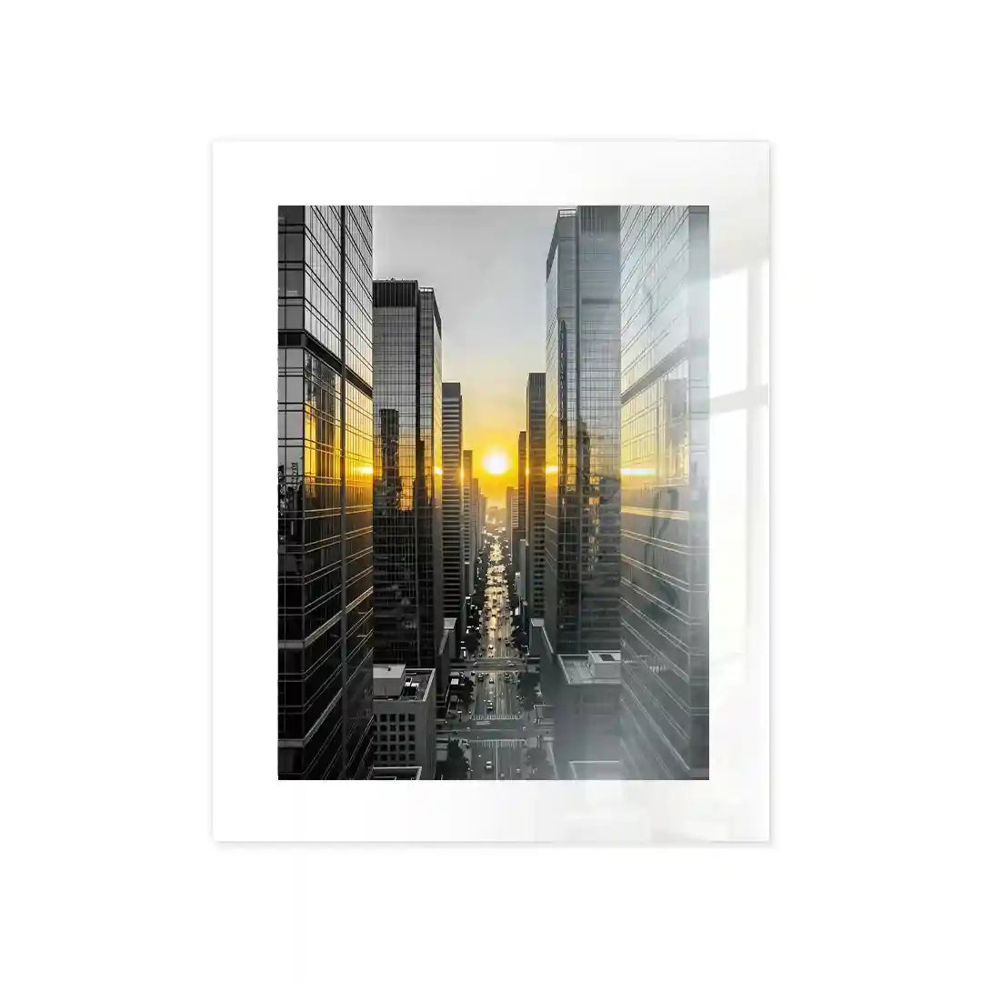 Cuadro Póster Rascacielos | Decoración Urbana Moderna