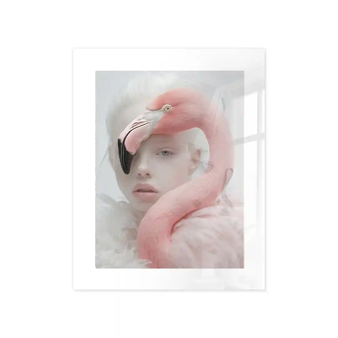 Cuadro Pink Flamingo | Soft Elegance