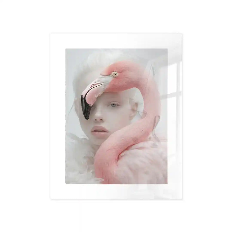 Cuadro Pink Flamingo | Soft Elegance