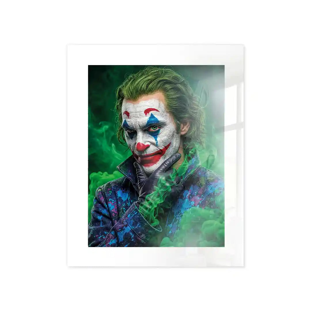 Cuadro Villano Clown | Sonrisa del Caos | Arte Cinematográfico
