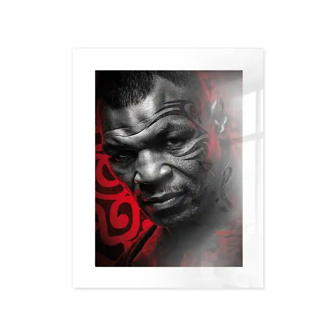 Cuadro Póster Mike Tyson | Decoración de Boxeo