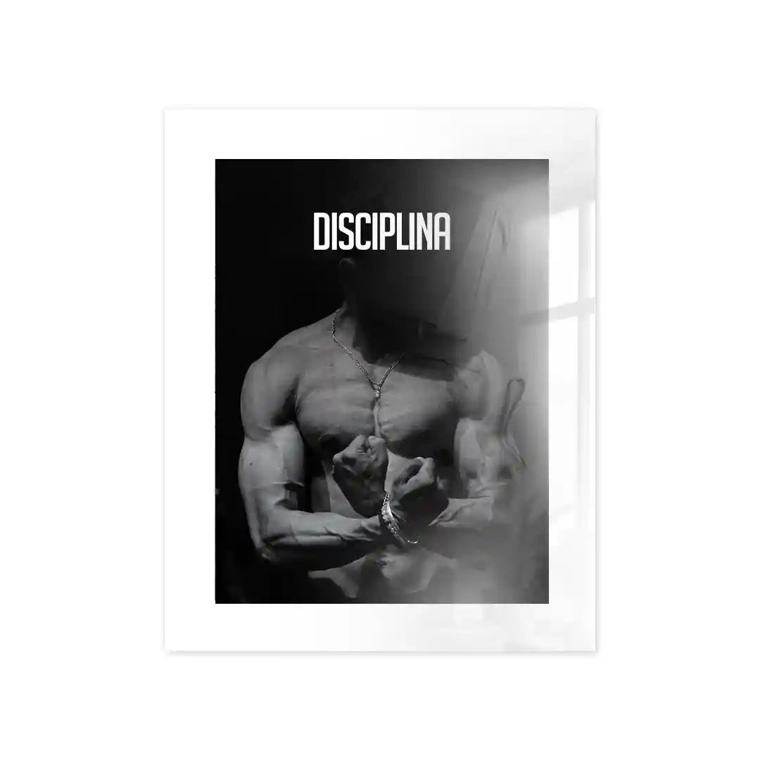 Cuadro Motivacional | Disciplina | Fuerza y Constancia