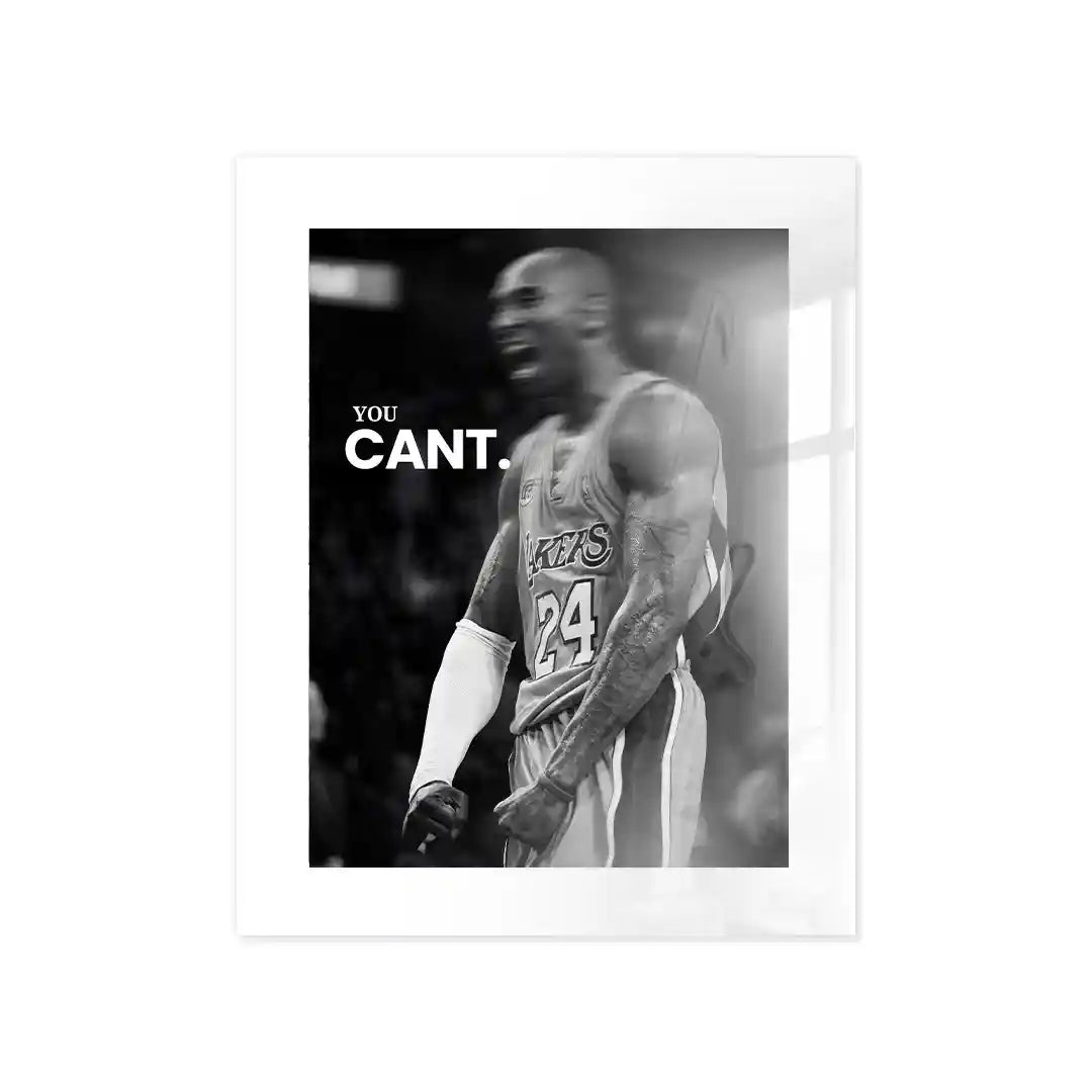 Cuadro Motivacional | You Can’t | Mentalidad Ganadora