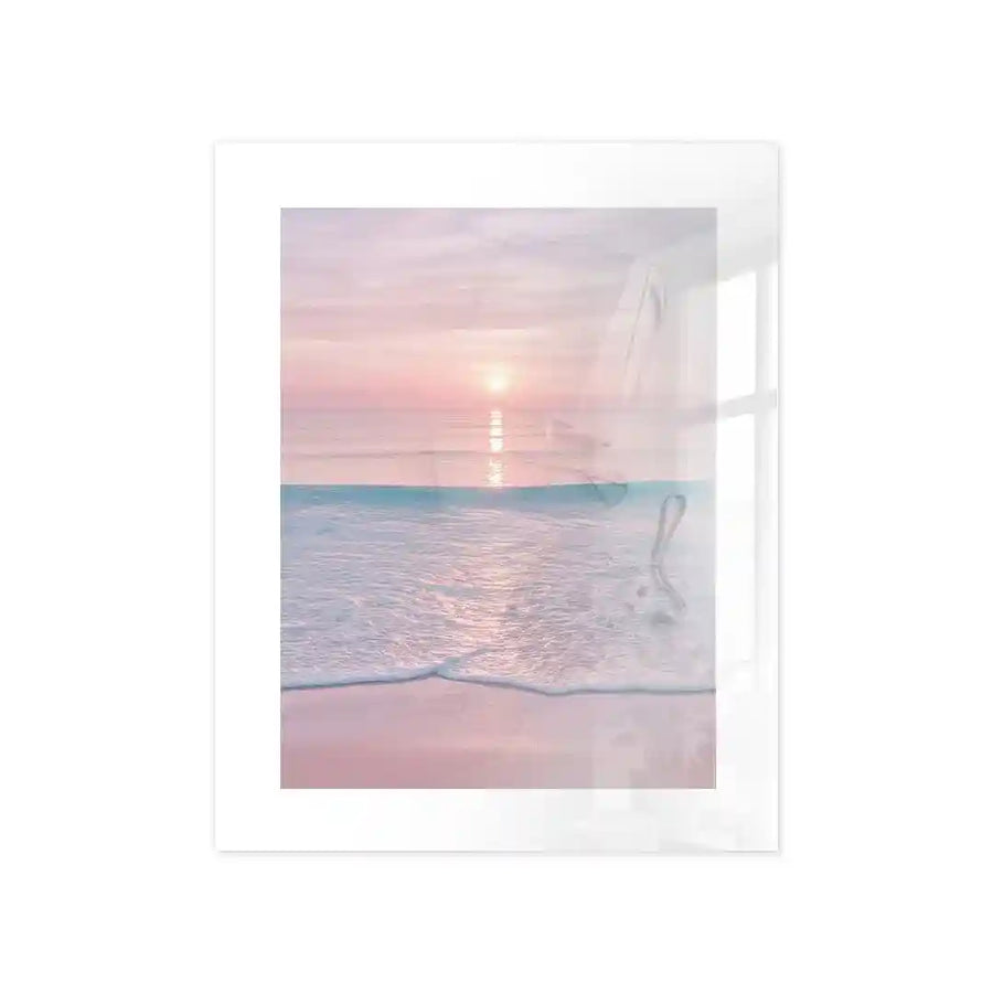 Cuadro Póster Atardecer Rosa | Pink Horizon