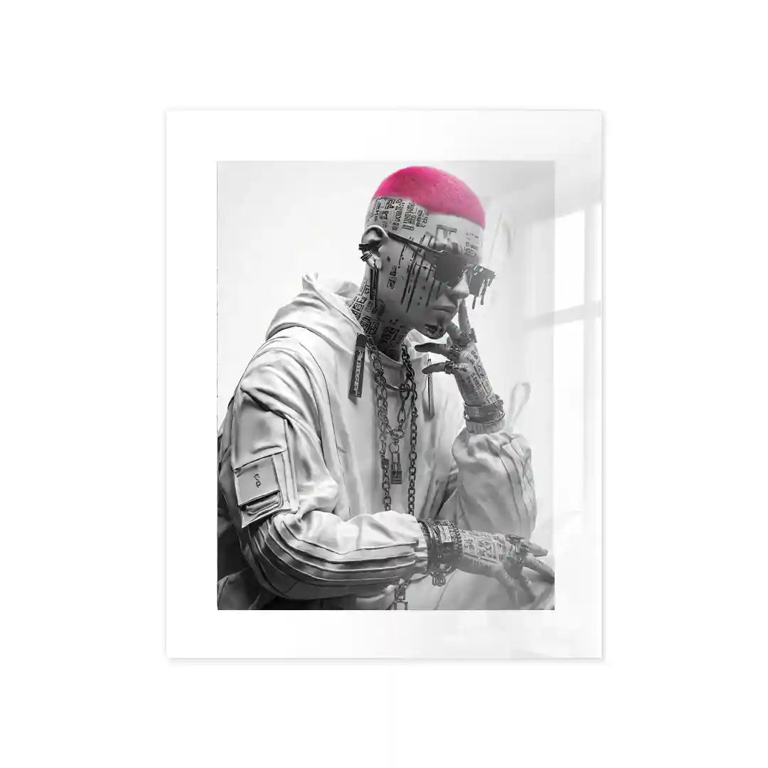 Cuadro Urban Future | Cyber Pink