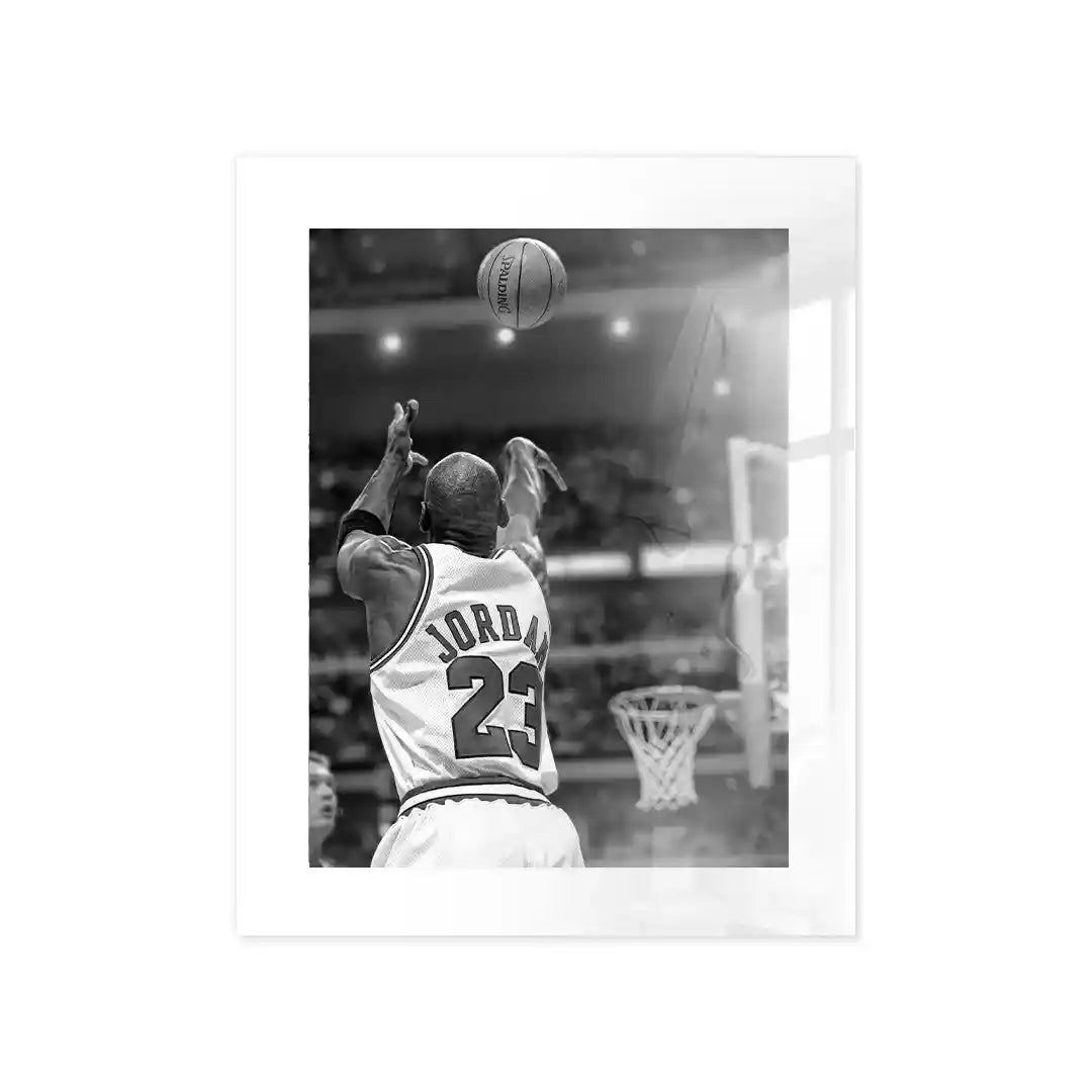 Cuadro Póster Michael Jordan 23 | Decoración de Baloncesto