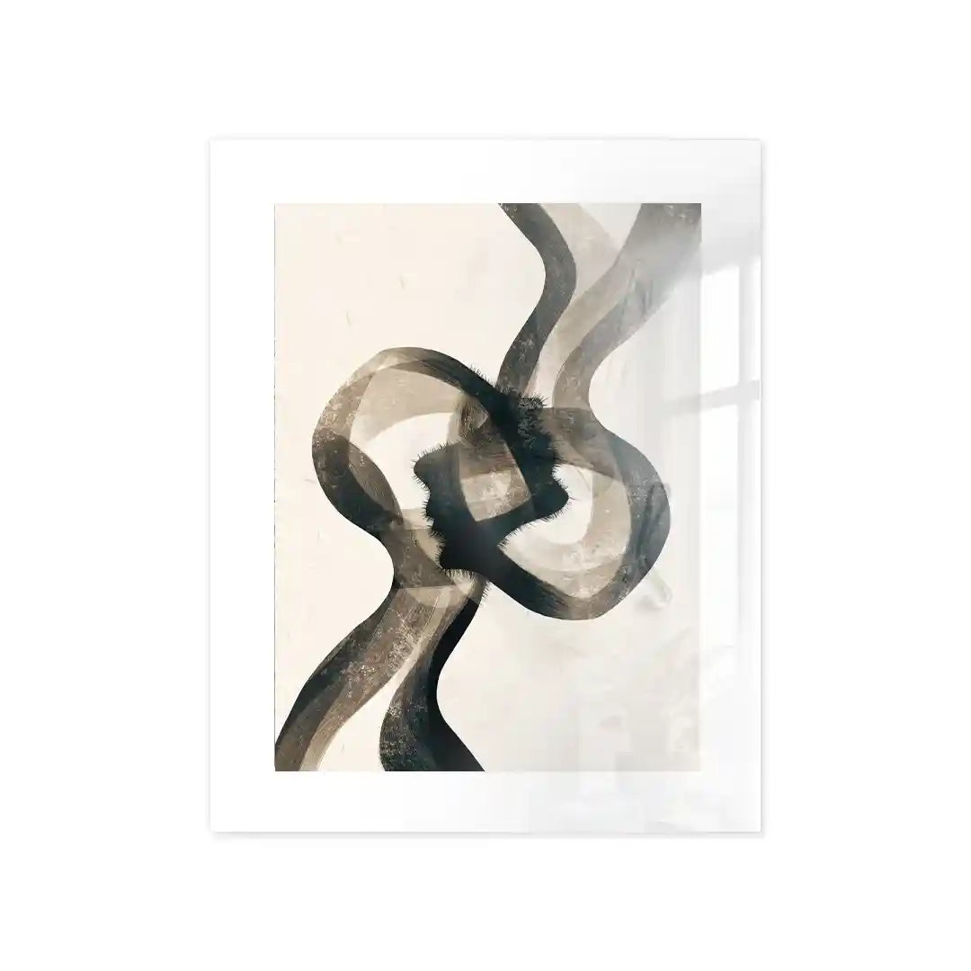 Cuadro Póster Abstracto Silencio en Movimiento | Decoración Minimalista