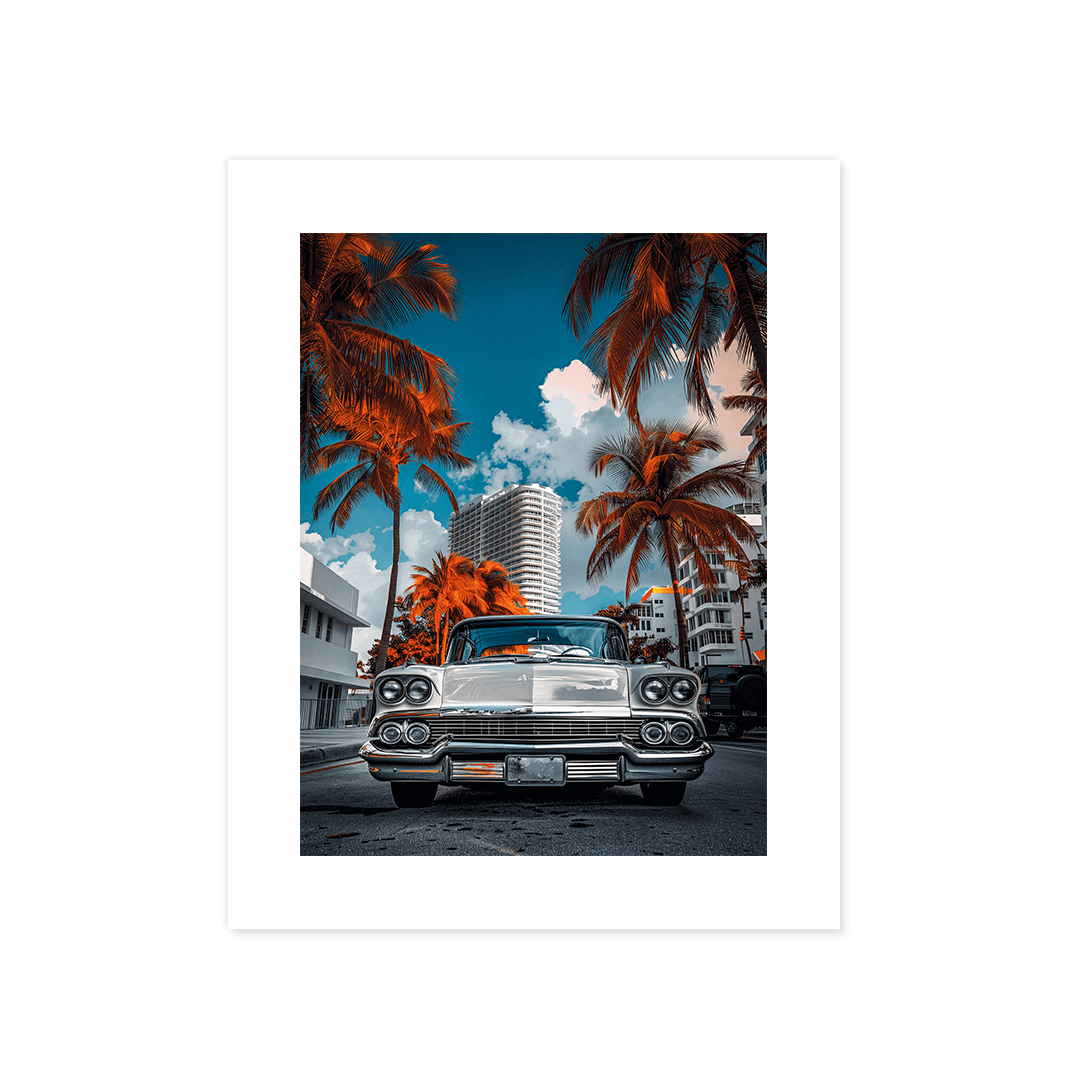 Cuadro Póster Chevrolet Impala | Decoración de Coches Clásicos