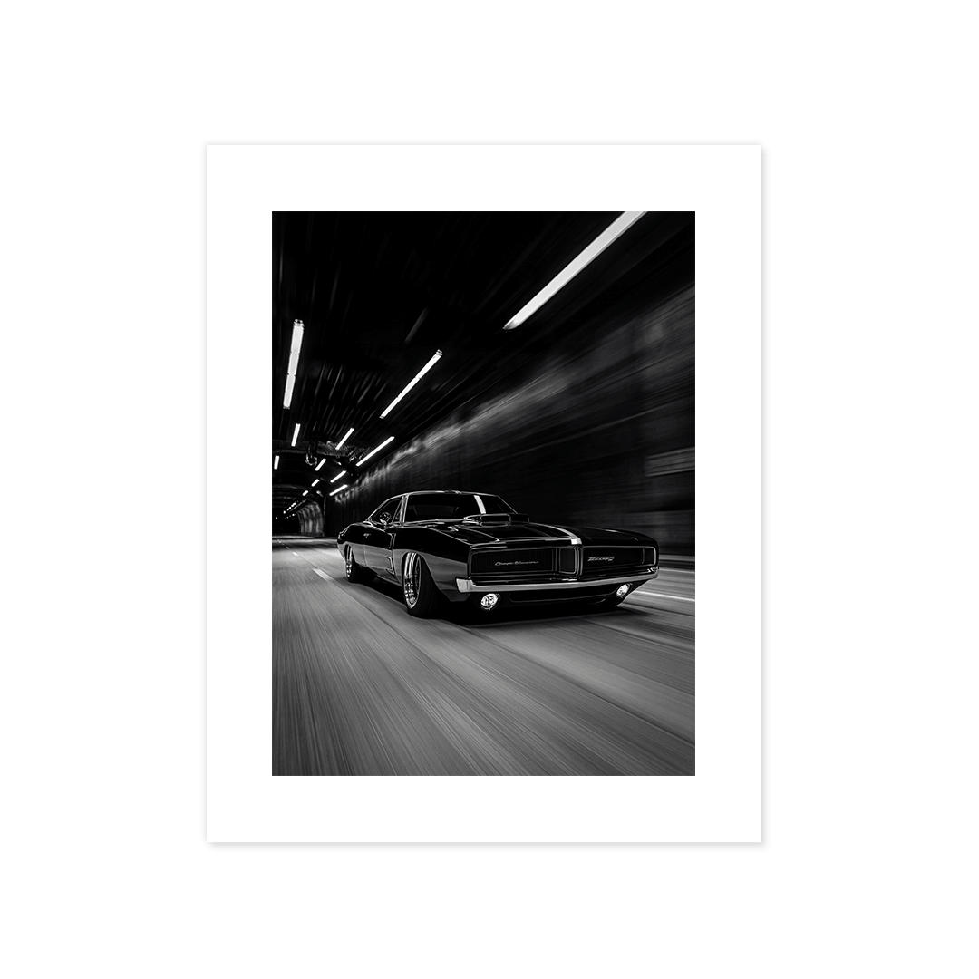 Cuadro Póster Dodge Charger 1969 | Decoración de Coches