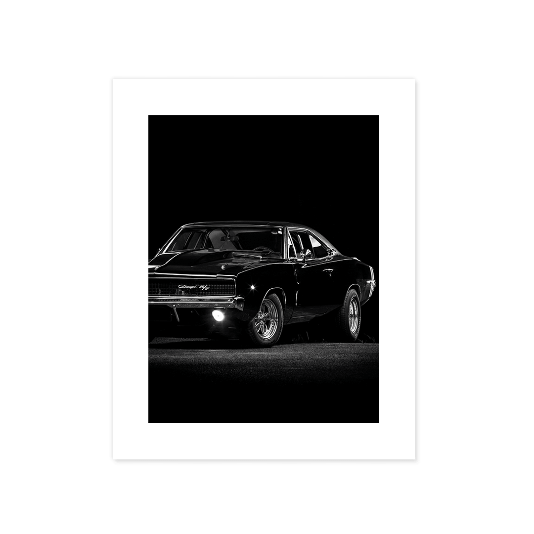 Cuadro Póster Dodge Charger R/T | Decoración de Coches