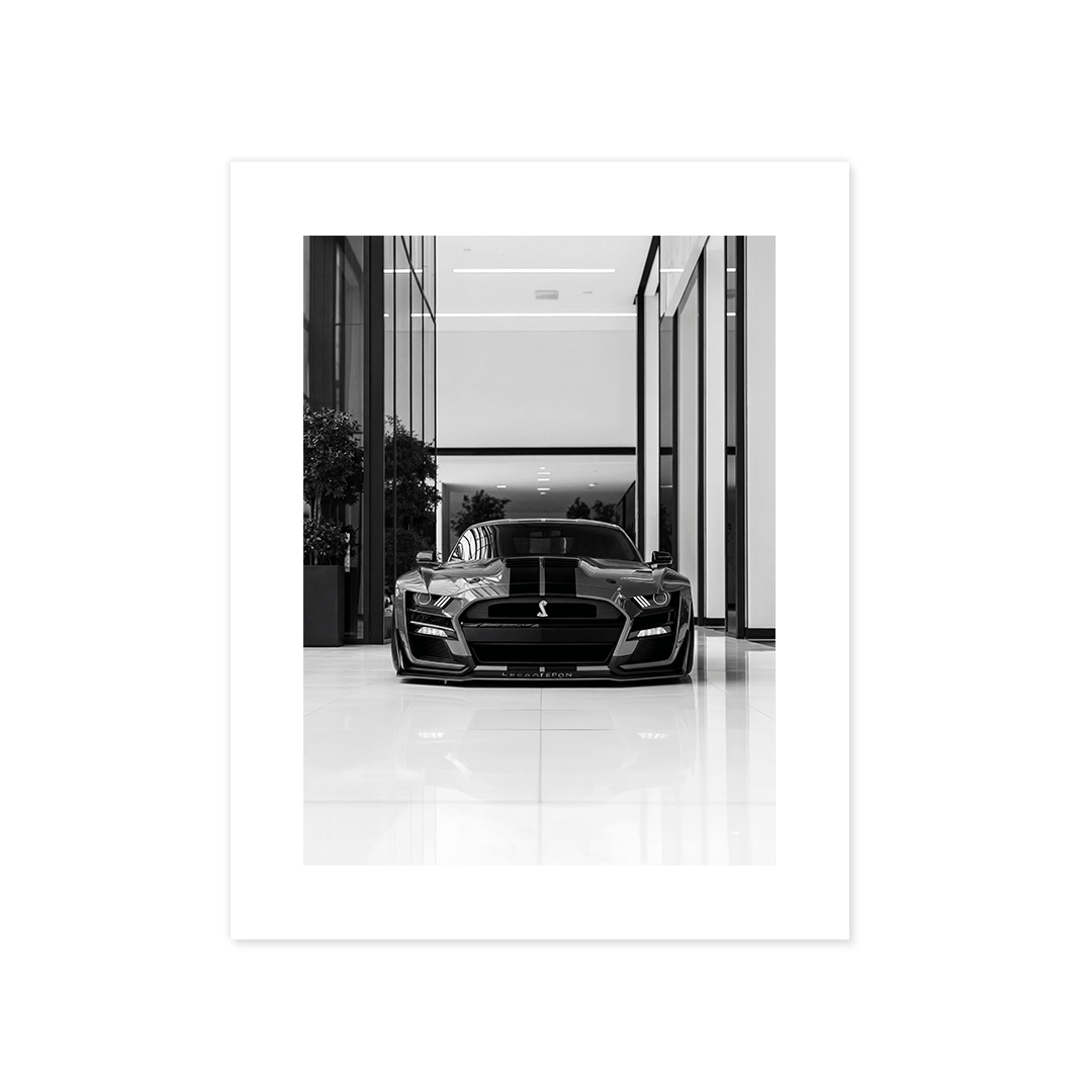 Cuadro Póster Ford Mustang Shelby GT500 | Decoración Moderna