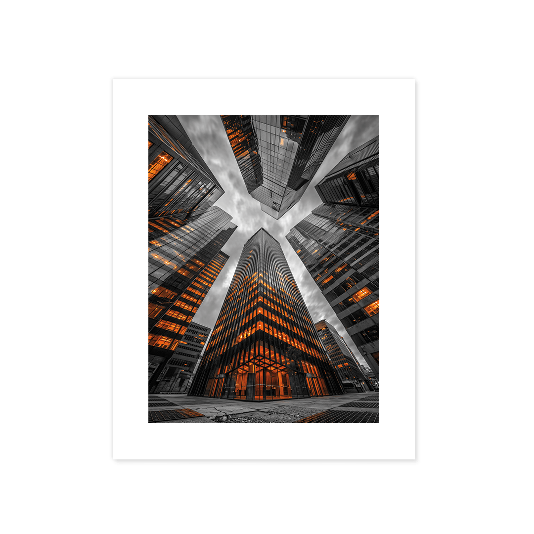 Cuadro Póster Toronto | Decoración Urbana Moderna