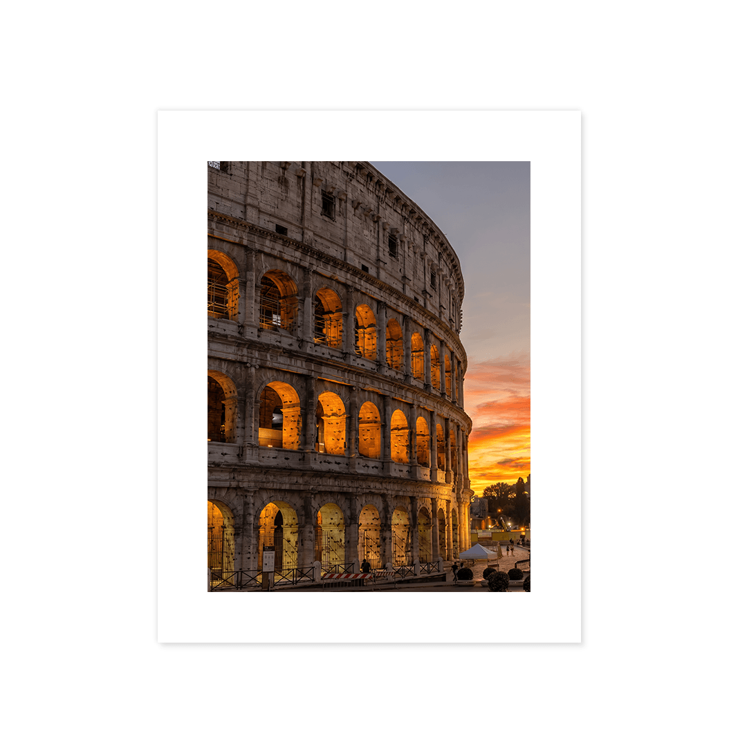Cuadro Póster Coliseo de Roma | Decoración Urbana