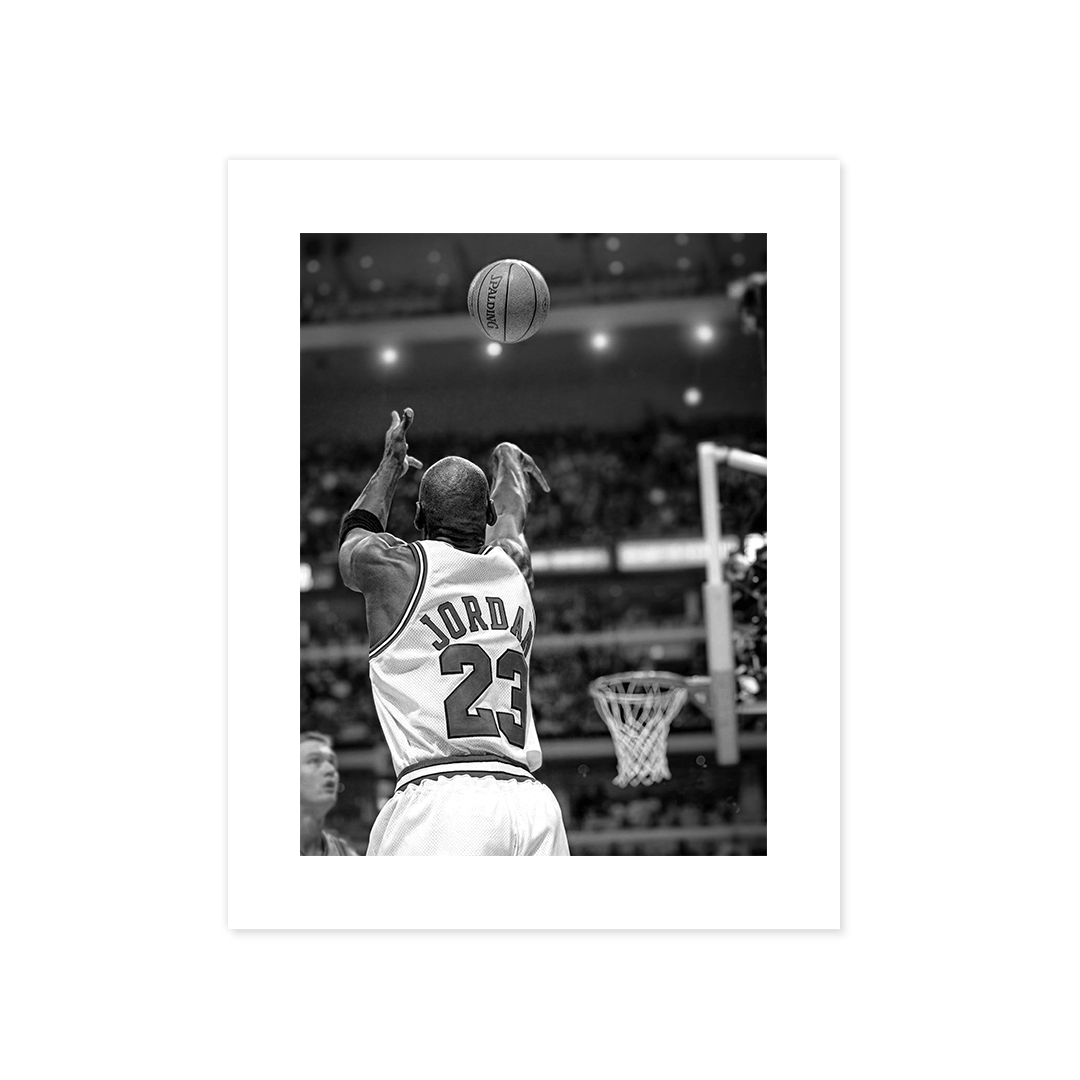Cuadro Póster Michael Jordan 23 | Decoración de Baloncesto
