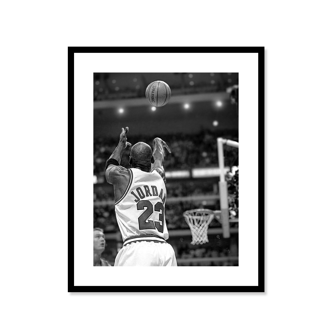 Cuadro Póster Michael Jordan 23 | Decoración de Baloncesto