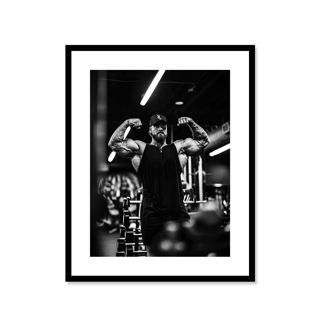 Cuadro Póster Chris Bumstead | Decoración Fitness