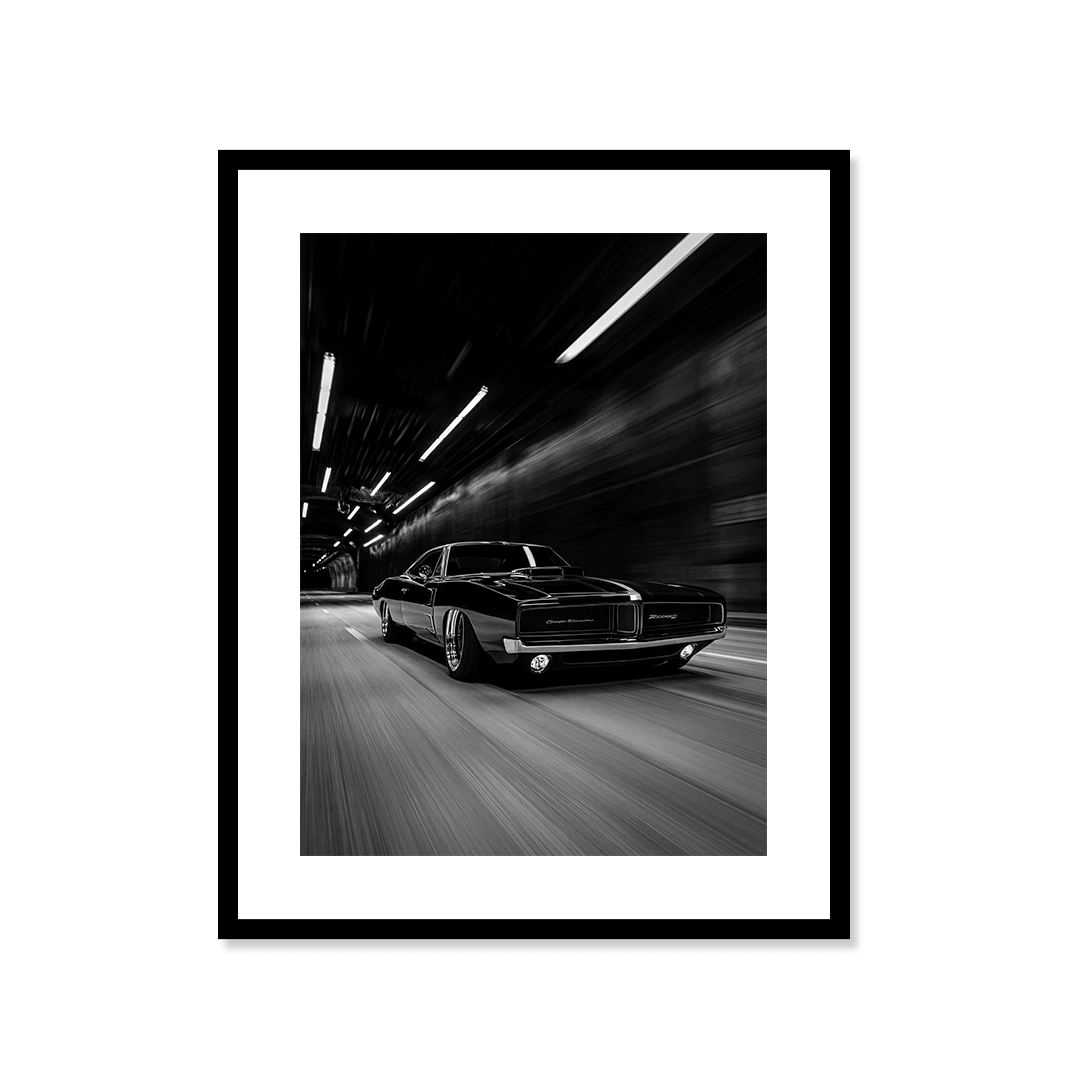 Cuadro Póster Dodge Charger 1969 | Decoración de Coches