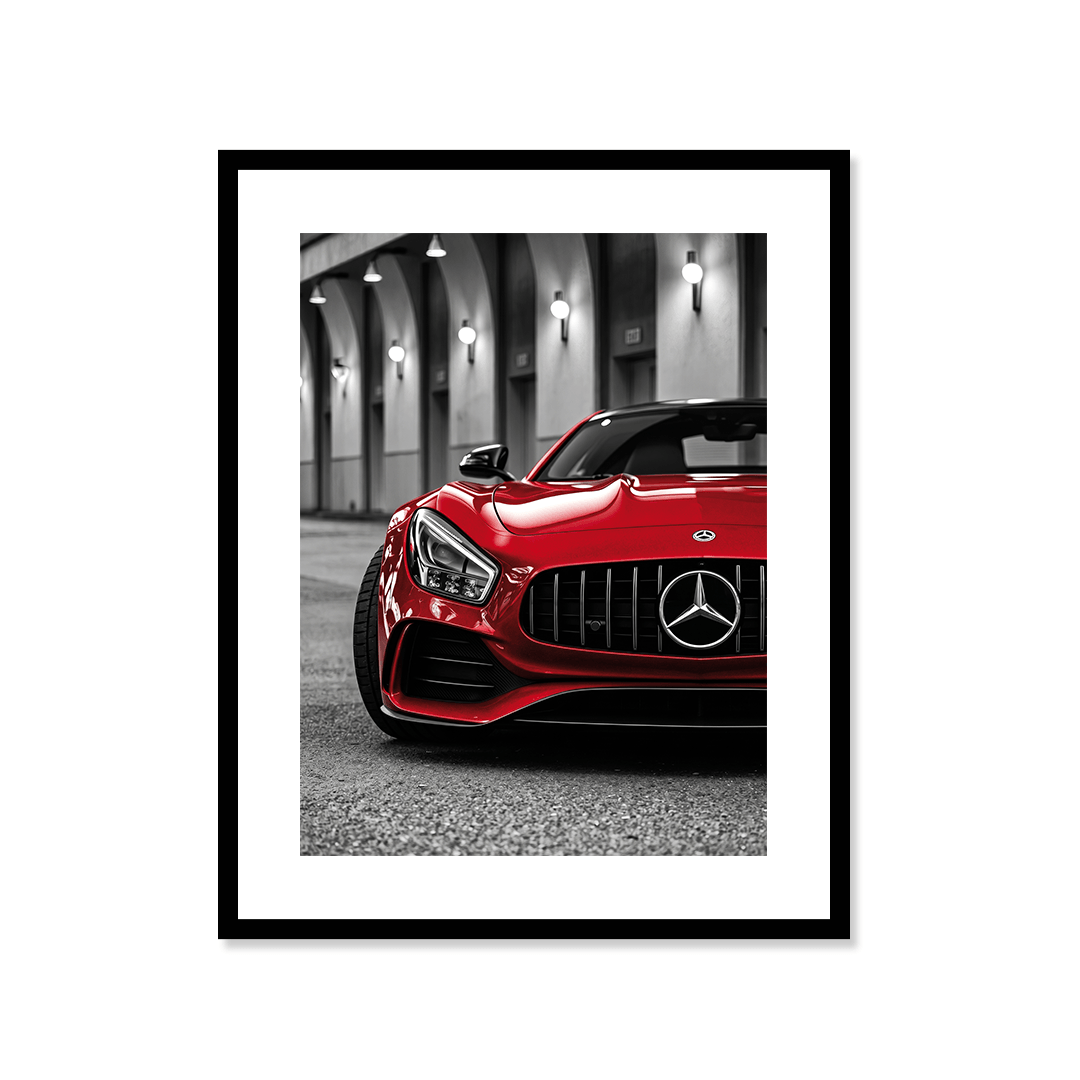 Cuadro Póster Mercedes-AMG GT Coupé | Decoración de Coches