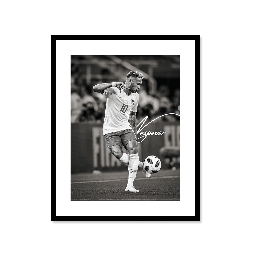 Cuadro Póster Neymar Jr. | Decoración de Fútbol