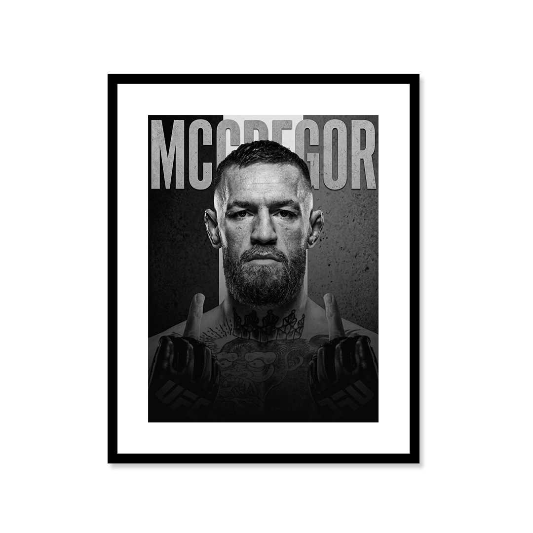 Cuadro Póster Conor McGregor | Decoración de UFC
