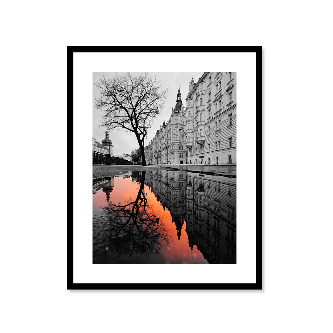 Cuadro Póster Praga | Decoración Urbana Moderna