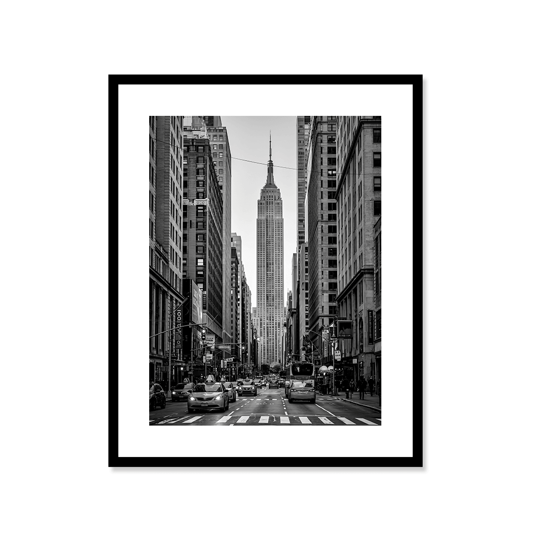 Cuadro Póster Empire State | Decoración Urbana de New York