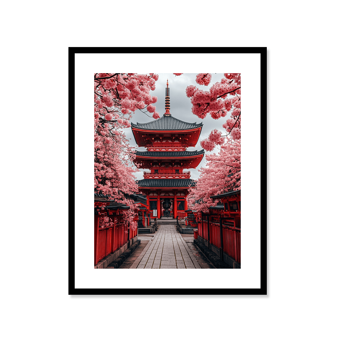 Cuadro Póster Kioto | Decoración Japonesa Moderna