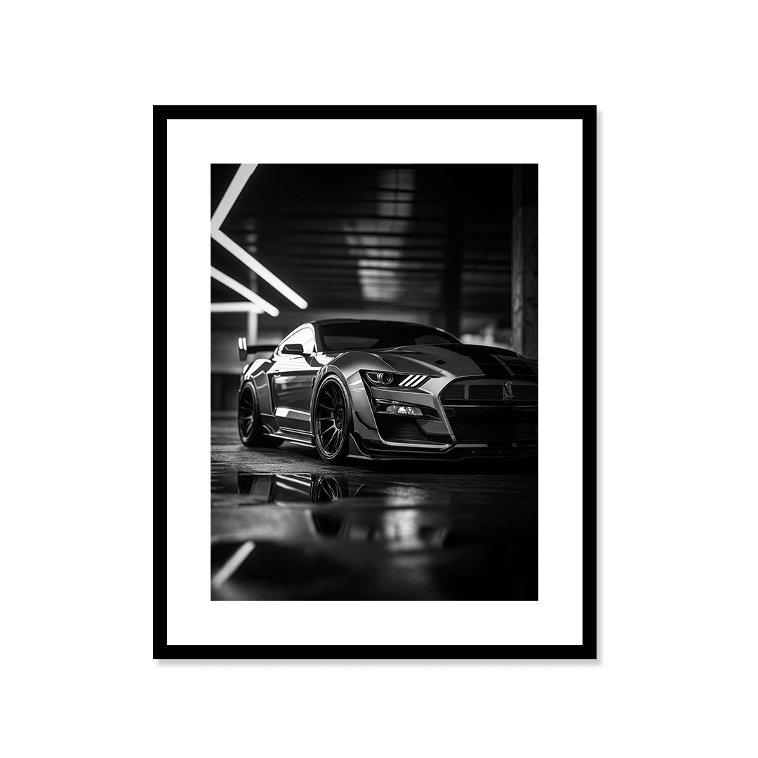 Cuadro Póster Ford Mustang Shelby GT500 | Decoración de Coches