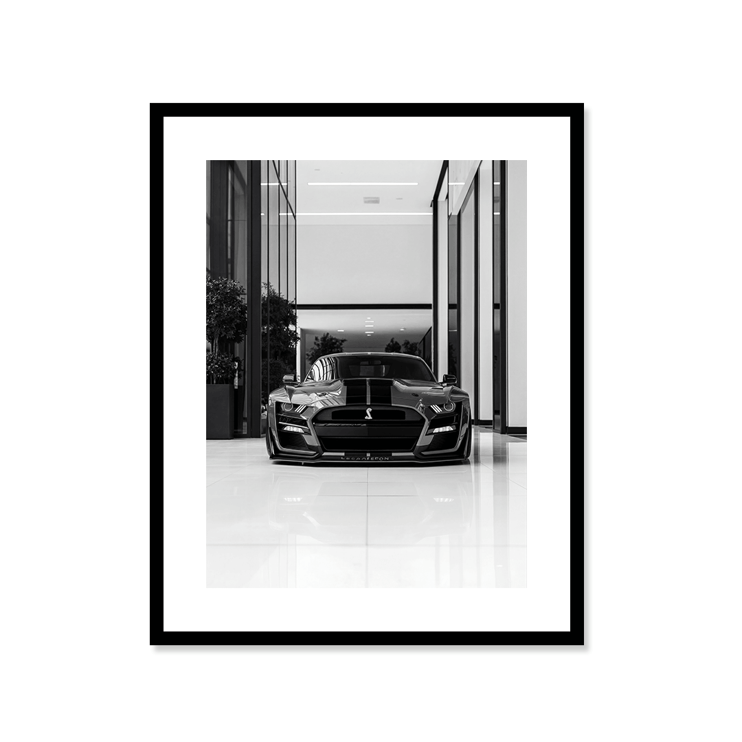 Cuadro Póster Ford Mustang Shelby GT500 | Decoración Moderna
