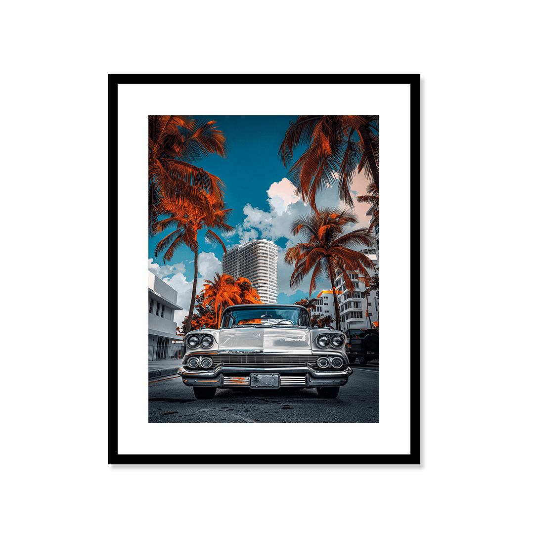 Cuadro Póster Chevrolet Impala | Decoración de Coches Clásicos