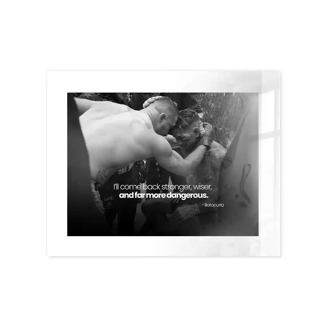 Cuadro Ilia Topuria | "Come Back Stronger"