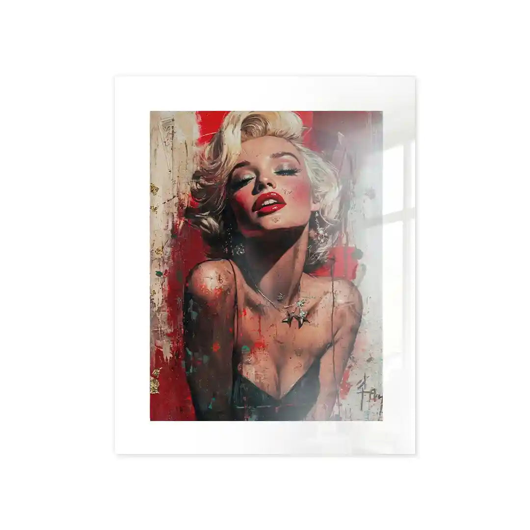 Cuadro Glamour Pop Marilyn Monroe | Diva de Hollywood | Estilo Vintage