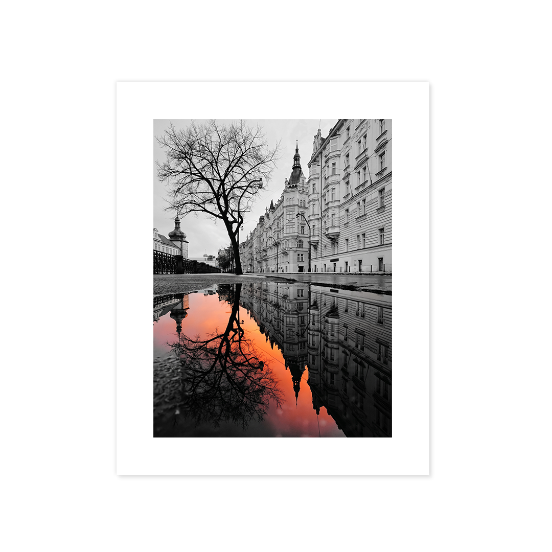 Cuadro Póster Praga | Decoración Urbana Moderna