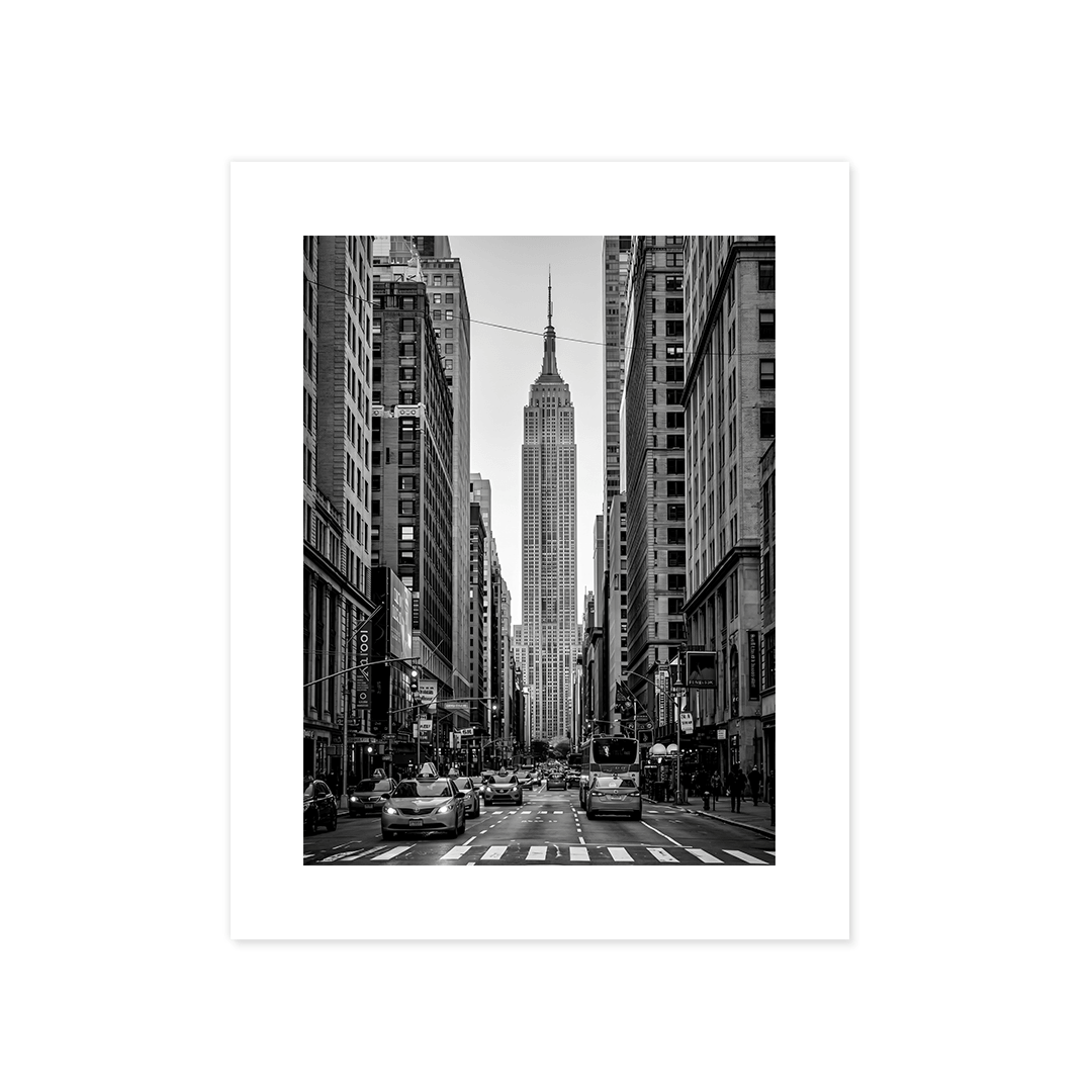 Cuadro Póster Empire State | Decoración Urbana de New York