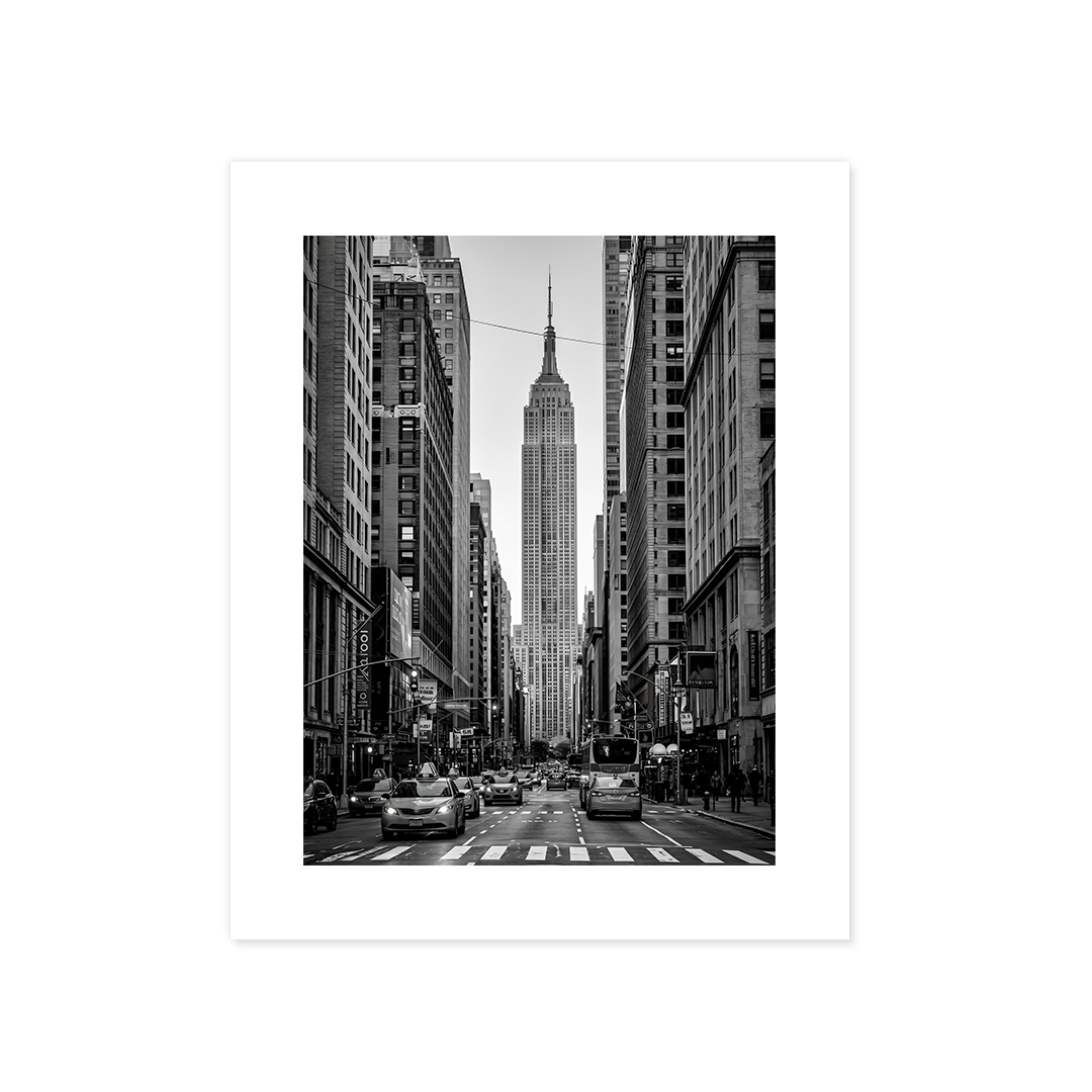 Cuadro Póster Empire State | Decoración Urbana de New York