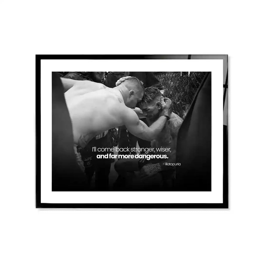 Cuadro Ilia Topuria | "Come Back Stronger"