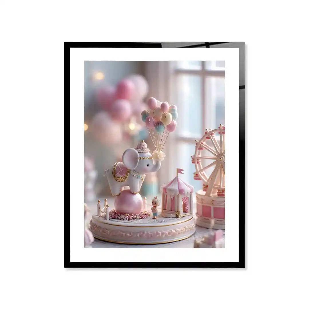 Cuadro Elefante de Ensueño | Circo Pastel