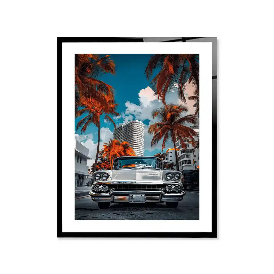 Cuadro Póster Chevrolet Impala | Decoración de Coches Clásicos