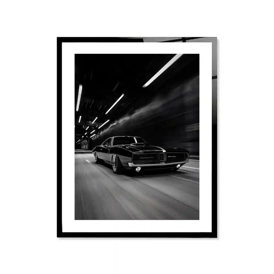 Cuadro Póster Dodge Charger 1969 | Decoración de Coches