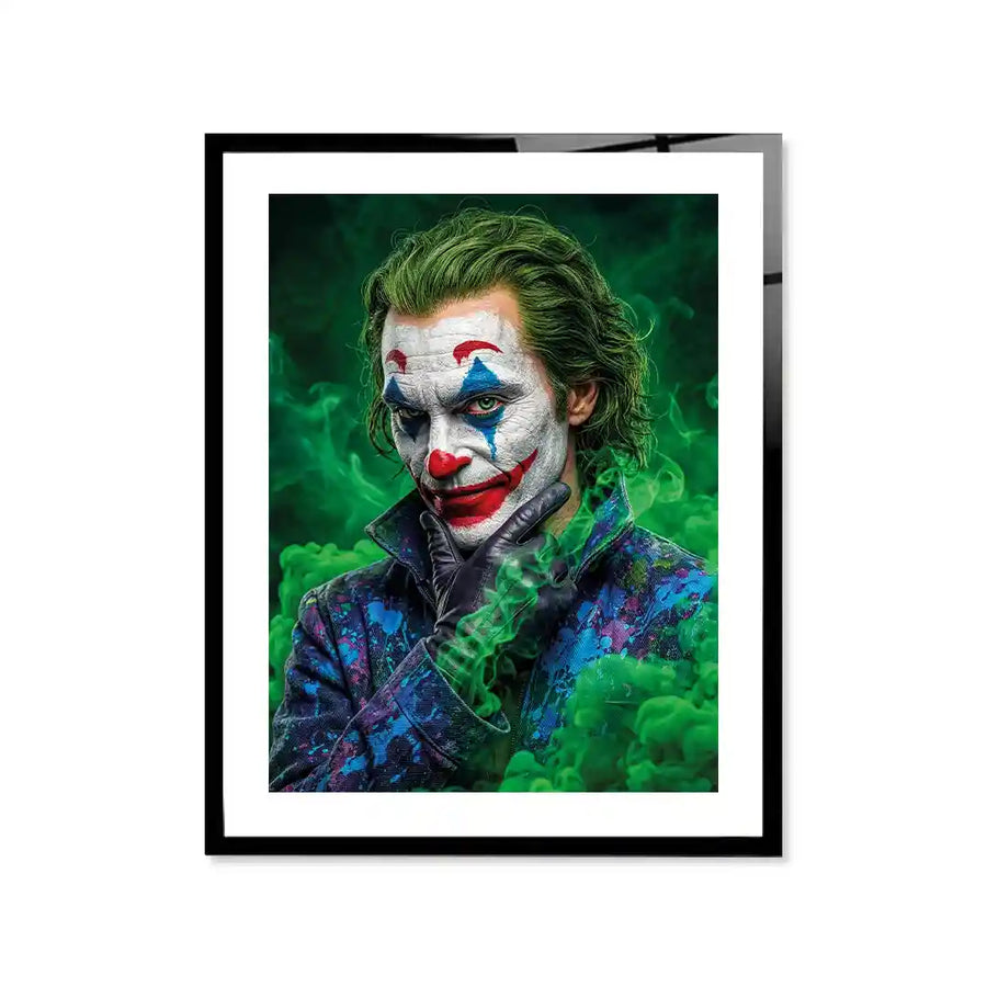 Cuadro Villano Clown | Sonrisa del Caos | Arte Cinematográfico