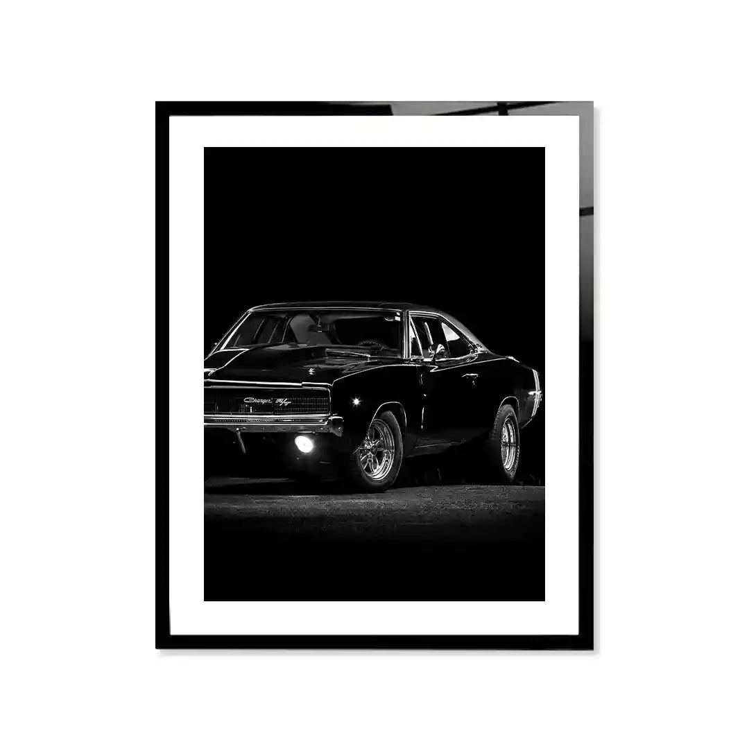 Cuadro Póster Dodge Charger R/T | Decoración de Coches