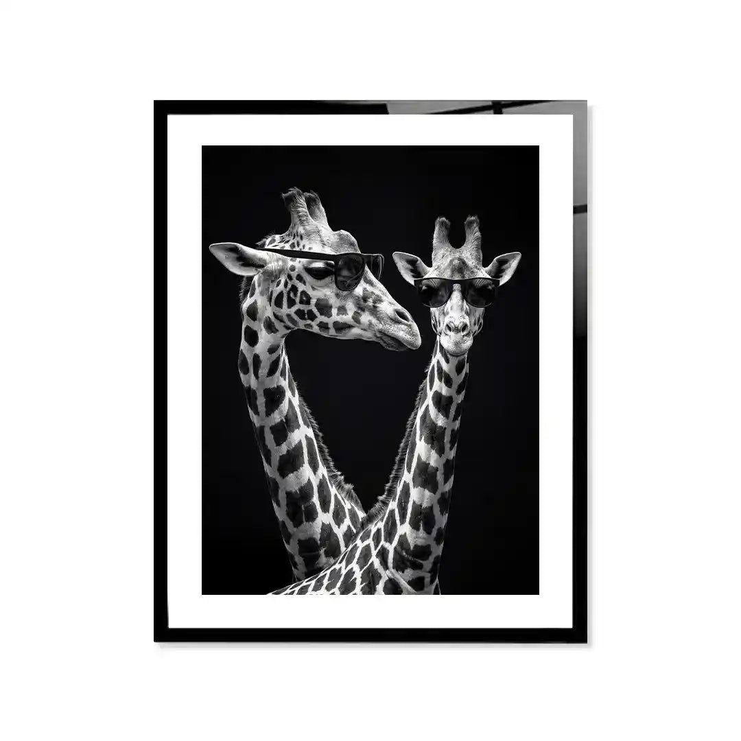 Cuadro Póster Jirafas | Decoración Elegante
