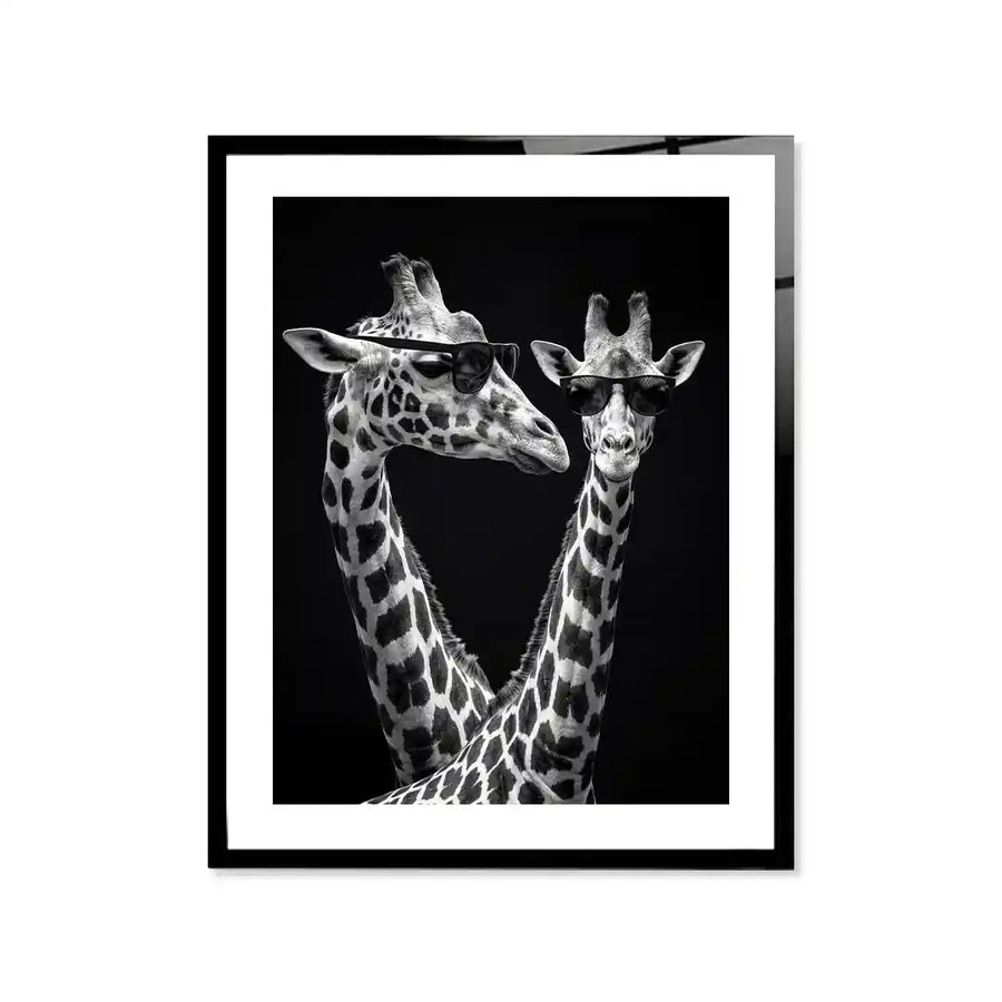 Cuadro Póster Jirafas | Decoración Elegante