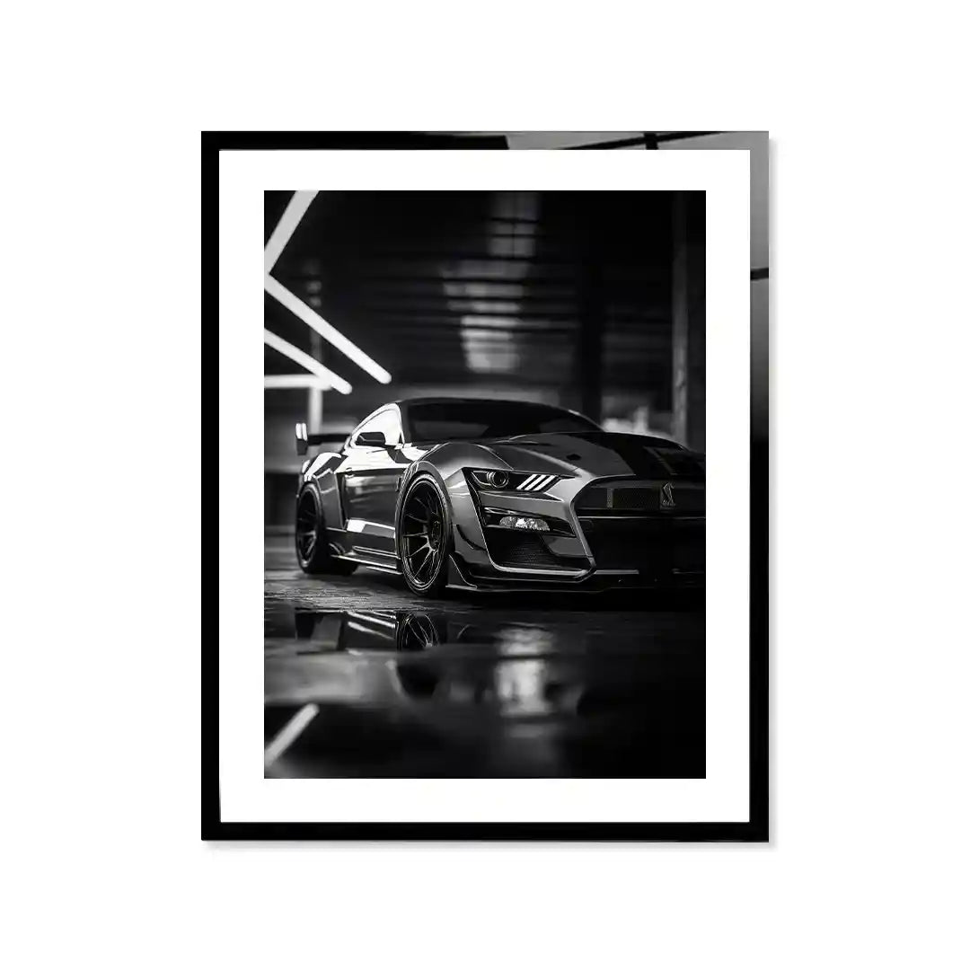 Cuadro Póster Ford Mustang Shelby GT500 | Decoración de Coches